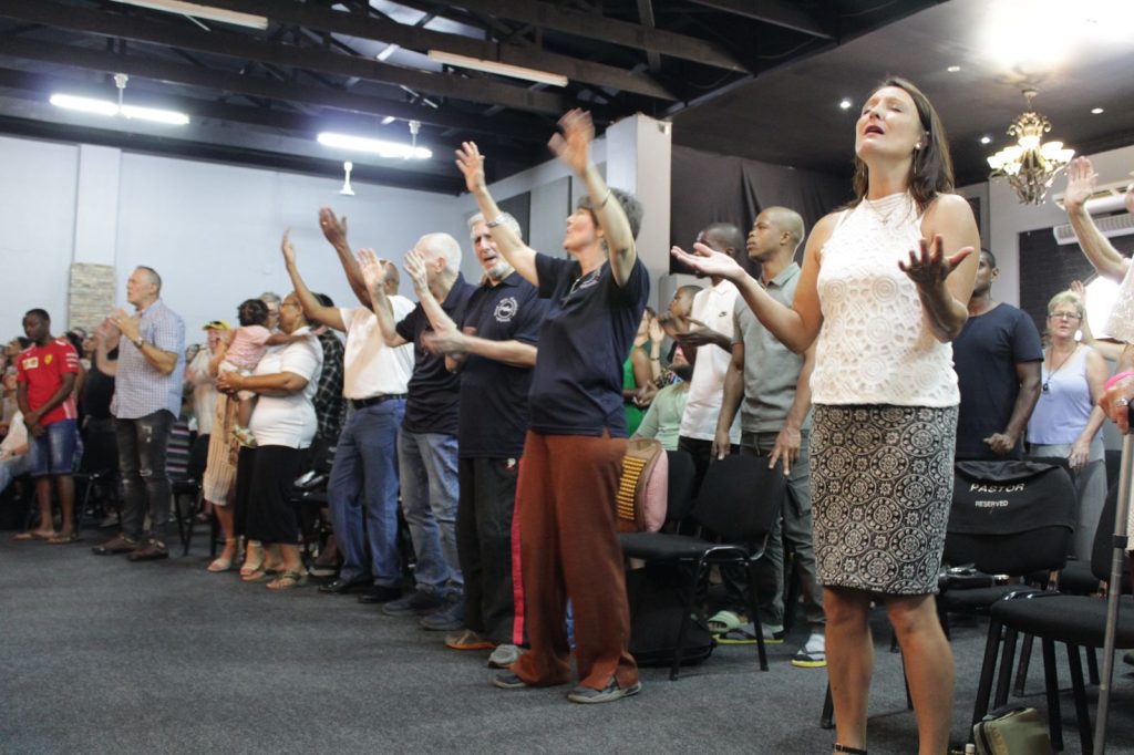 Rhema South Coast family church worshipping the Lord - God's Power and Glory unleashed!